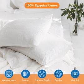 Toddler Pillow Cover 14x20 Cotton Travel Pillow Cases with Zipper Kids Pillow Case Teal Color Made from 100% Egyptian Cotton, Pack of 2