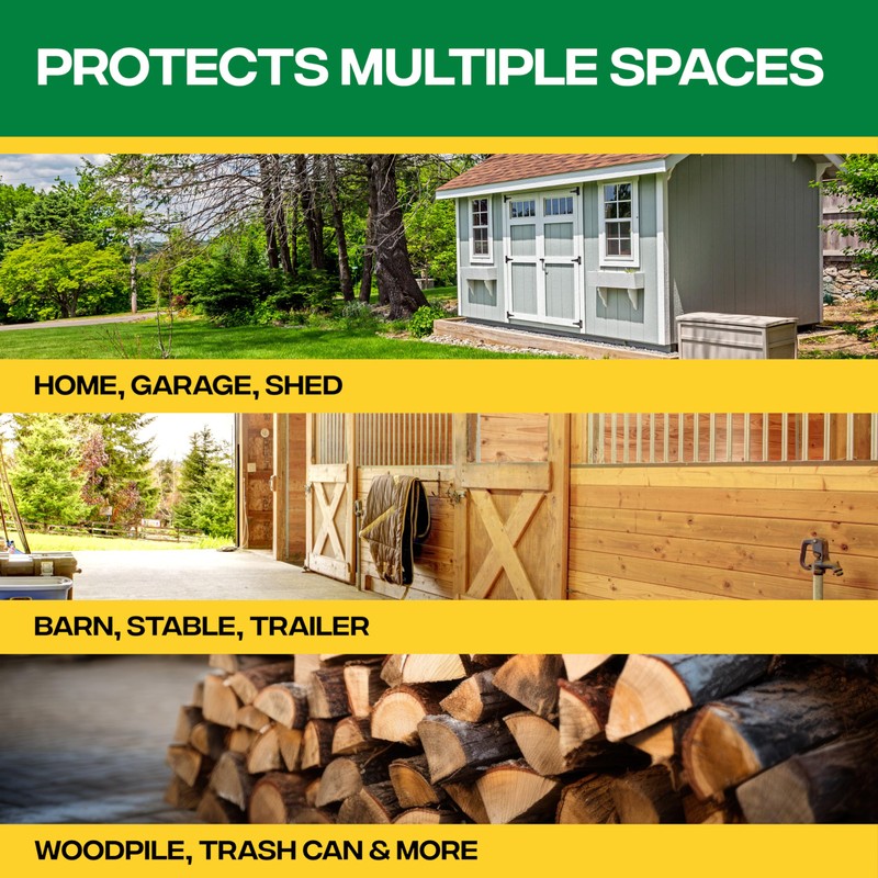 Victor Rat-A-Way Rat & Mouse Repellent - Repel Rodents Outdoors