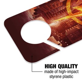 GRAPHICS & MORE The Flash TV Series Lightning Streak Plastic Door Knob Hanger Sign