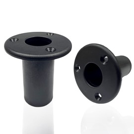 Folding Pontoon Ladders Insert Plugs - 1" Boat Yacht Hook Extra Cup Mount Accessories, 2 Pcs
