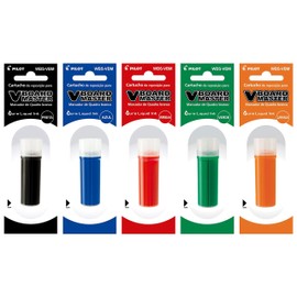 PILOT Refill for V Board Master (5 Refills, 5 Colours)