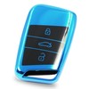 Car Key Case for 3-Button Car Key TPU Protective Case