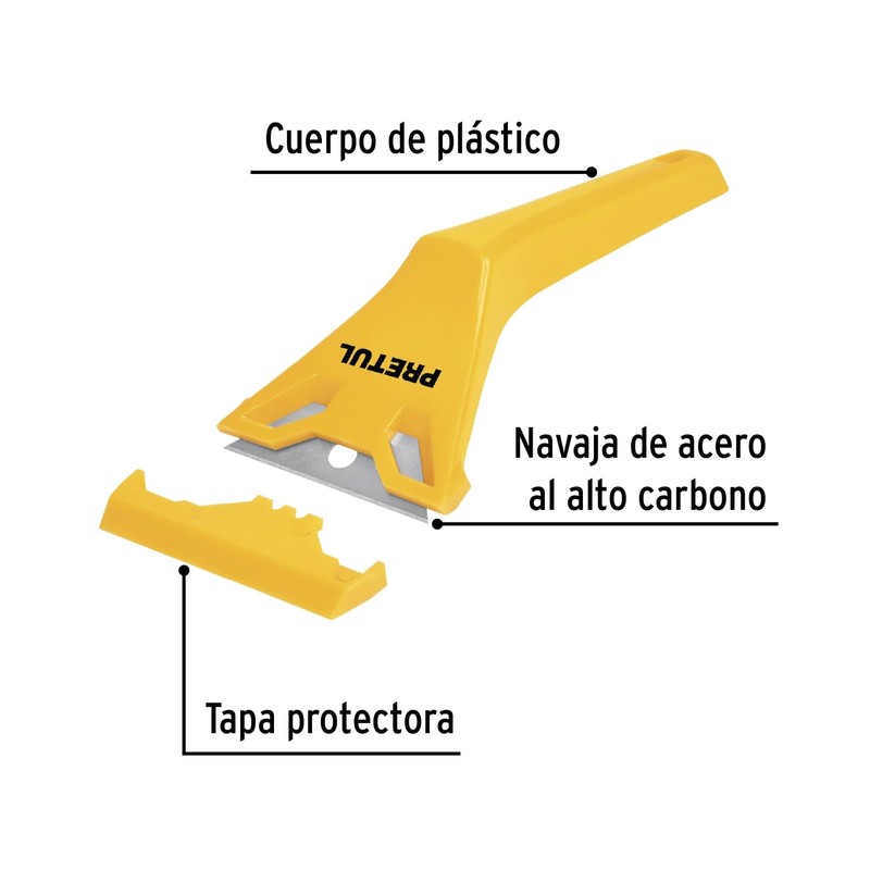 Pretul RASP-P, Raspador econ mico con navaja de 2 3/8",