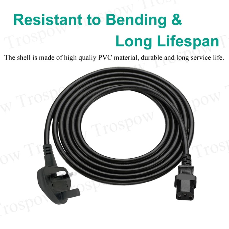 C13 Power Cable Replacement for Bose S1 Pro Pro+ L1
