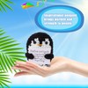 TOYMIS Funny Positive Penguin, 2.36 Inch Crochet Penguin Doll with