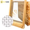 BeeCastle Beehive Screened Bottom Board Dipped in 100% Beeswax,Screened Bottom