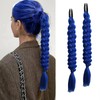 2 packs Braided Hair Extension for black women Straight Wrap