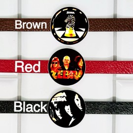 ZEBRA THREE COLOR EXCLUSIVE LEATHER BRACELETS