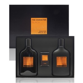 Bonin the Character Black Signature 2-piece set/skin lotion gift set / 보닌 더 캐릭터 블랙 시그니처 2종세트스킨로션선물세트