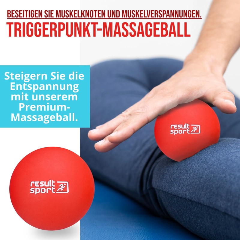 ResultSport Lacrosse, Plantar Fasciitis, Foot Massage, Trigger Point Massage, Deep