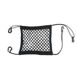 LUYING Touring Net, Touring Net, Double Layer Hook, For Cars, Stretchable, Cargo Fastening, Heavy Duty Elastic Cord, Hook Included, Elastic Adjustment, Safety Net, Strong Storage Pockets, Divider Net