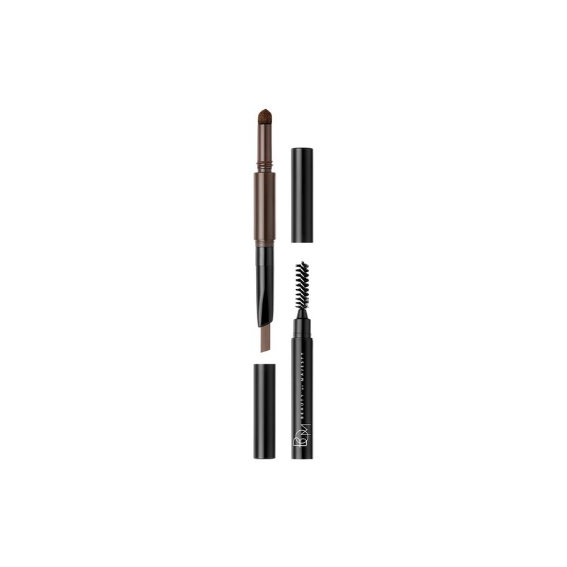 BOM 3-in-1 Triple Edge Eyebrow - #01 Gray Brown /
