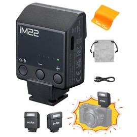 GODOX iM22 Flash Camera Flash Pocket Flash iFlash Mini, Type-C Charging, GODOX iM22 Flash for Fuji Canon Nikon Sony Olympus Panasonic Cameras