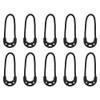 10pcs/bag zipper puller EDC small zipper pull cord rope fit