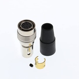 DRRI HR10A-10P-10S 10 Pin Female Push Pull Plug Connector for Sony RCP-D50/D51 Remote Panels (Female Plug, 10Pin)