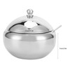 Seasoning Box 304 Stainless Steel Sugar Salt Bowl Container Household