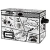 YNSZAS Collection Comic Book Storage Boxes, Protector Organizer 15.8" X