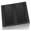 260x280mm / 10x11 inch Anthracite Metal Ventilation Grille with Flyscreen