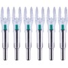 KEAUP 6 Pack X Lighted Nocks for Arrows Universal X/5.2mm