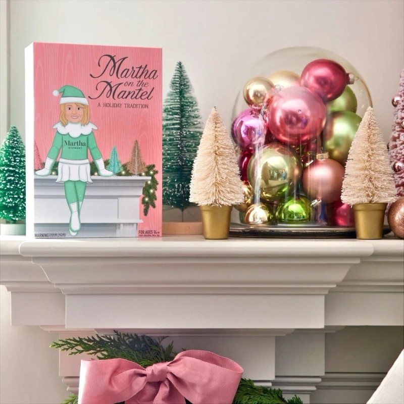 Martha Stewart Martha On The Mantel Christmas Elf Doll Elf