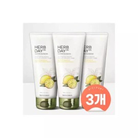 Herb Day 허브데이 365 마스터 블렌딩 클렌징 폼 레몬 x3 Herb Day 365 Master Blending Cleansing Foam Lemon x3 [Herb Day 365 Master Blending Cleansing Foam]