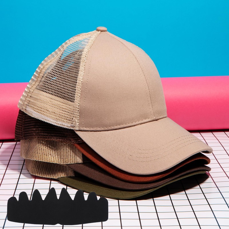 Ymapinc 10Pcs Hat Sweat Liner Protector Baseball Caps Inserts Shapers,