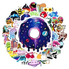 200PCS Fresh Style Sticker, Waterproof Mixed Stickers Outdoors Vinyl Stickers Pack Decals for Water Bottle, Laptop, Phone, Luggage, Skateboard Stickers for Adults Teens Girls Kids