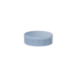 6162084 Magnet Mouth Solid, Round Magnet, Shatterproof Plastic, 300 g Holding Force, 20 x 7.5 mm, Grey