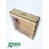 Alcancía de Madera 23 cm x 23 cm x 7