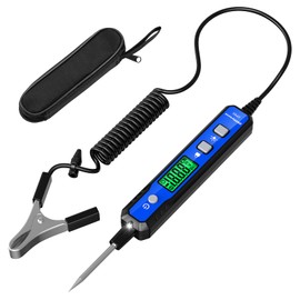 OBDResource Car Voltage Power Circuit Probe Tester, 0.8-100V DC Voltage Tester Automotive Test Light with Continuity Test Electrical Tester Car Fuse Buzzer Circuit Tester for Car Battery