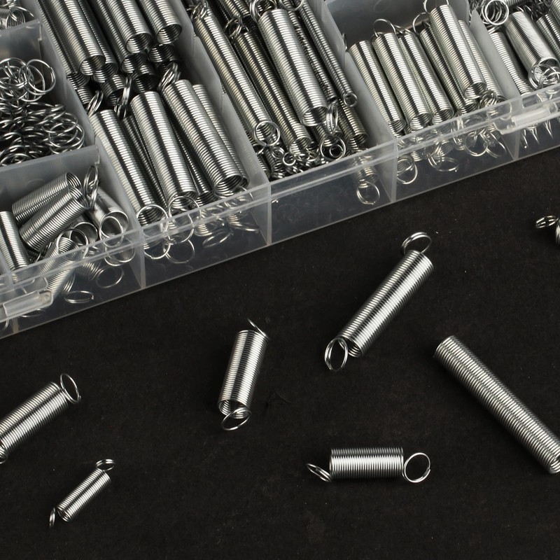 300 Pcs Mechanical Compression Springs Assortment Kit, Assorted Tension Springs