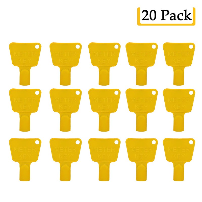 SUL Meter Box Key - Plastic Utility Key - Electric