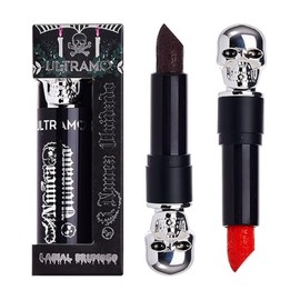 ULTRAMO Lápiz Labial De Maquillaje - Lápiz Labial De Halloween | Matte Acabado Cosplay Brillo De Labios | Los Labios Duraderos Para Día de Los Muertos Halloween El Carnaval Navidad Año Nuevo y Cosplay (01+05)
