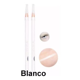 Coloured Soft 2 Lápices Para Diseño Y Delineado Cejas Microblading Blanco