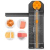 Ecraft 4-in-1 Paper Cutter - 12" Paper Trimmer Multi-Function Scrapbooking