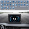 Universal Car HUD OBD2 GPS Gauge Display with Slope Meter
