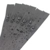MebuZip 6PCS 8 Inch #5 Waterproof Zippers Bulk for Sewing