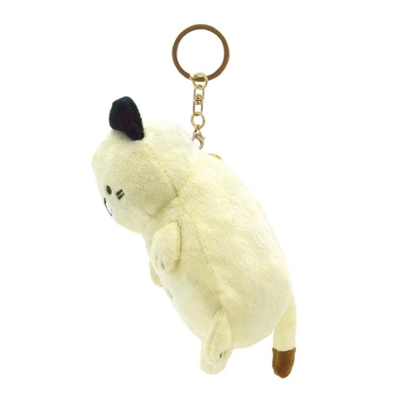 Yamani 11639 Tsumamikko Mascot with Zipper, Mikemura-san Approx. H 4.7