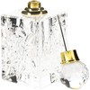 Okuna Outpost Crystal Glass Perfume Bottle Set - Refillable Perfume