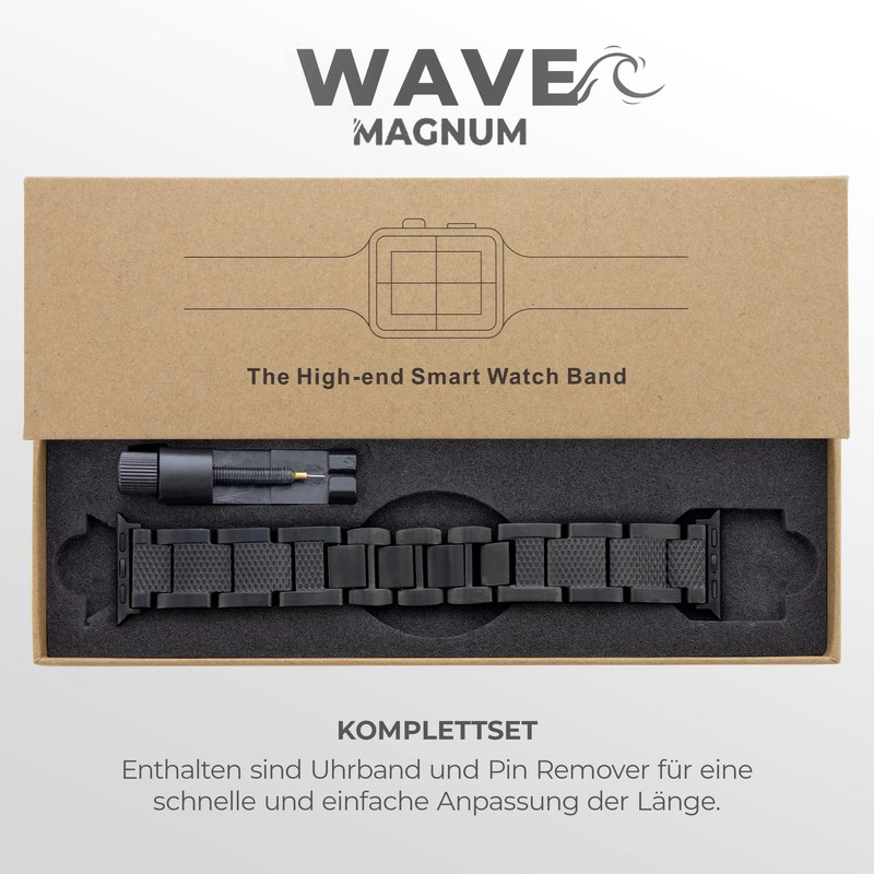 Magnum Wave Bracelet 38/40 mm Compatible with Apple iWatch SE