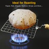 KSJONE Stainless Steel Multi-Functional Wire Steaming Cooling and Baking Barbecue