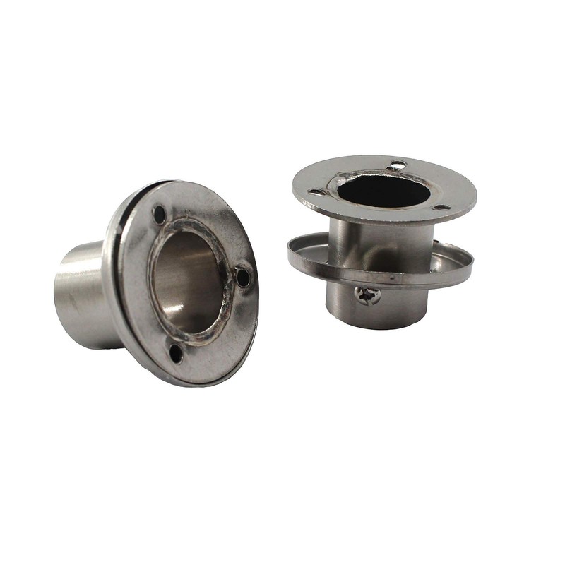 304 Stainless Steel Heavy Duty Wardrobe Rod Bracket Closet Shelf