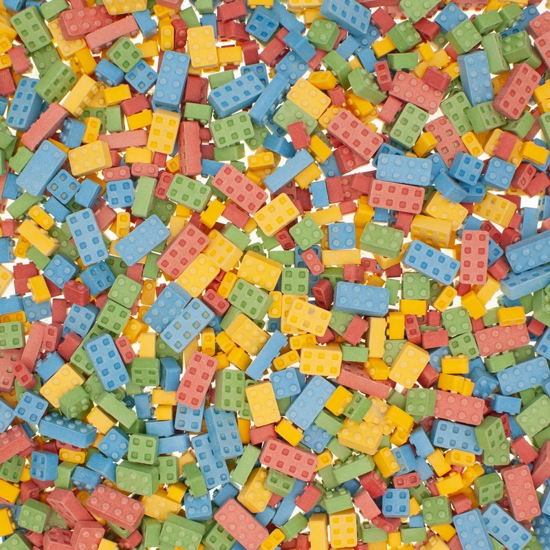 Candy Blocks 1 Pound Nostalgic 90s Candy Mix in a
