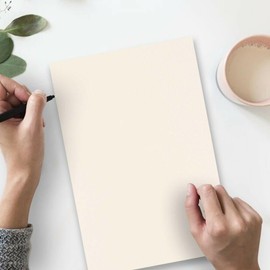 LUXPaper 8.5" x 14" Paper | Legal Size | Natural | 80lb. Text | 30% Recycled | 50 Qty