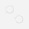 Pernille Corydon E052s Women's Silver Small Orbit Hoop Earrings 40
