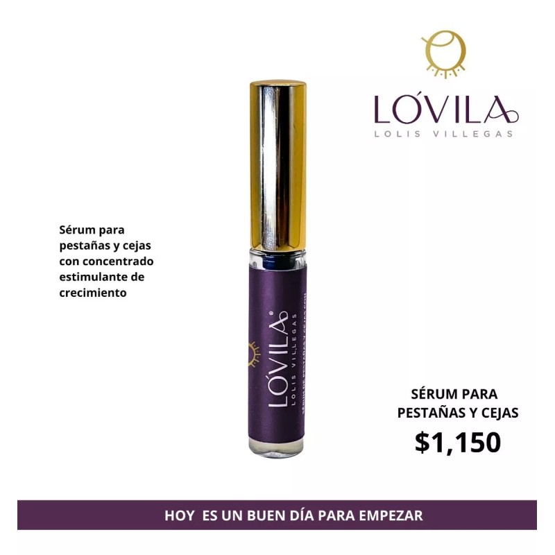 Lóvila Sérum Para Pestañas Y Cejas. Nutre, Fortalece Y Alarga.