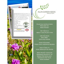 "Sea Blush" Flower Seeds for Planting, 100+ Flower Seeds Per Packet, (Isla's Garden Seeds), Non GMO & Heirloom Seeds, Scientific Name: Plectritis congesta, Great Home Garden Gift
