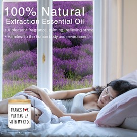 Teacher Appreciation Gifts, Teacher Gifts, Best Teacher Gifts for Women, Teacher Anniversary Birthday Christmas Retirement Thanksgiving Gifts for Teachers - 9 Oz Lavender Scented Candles Gifts