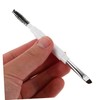 Baluue Soft Bristle Double-end Makeup Brush Eyebrow Styling Tool Lash