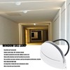 Window Sill Lamp 180° Luminous Semicircular LED Wall Light for